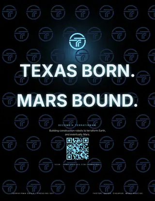 Back cover · Move EARTH. TerraFirma is hiring exceptional engineers and operators.
